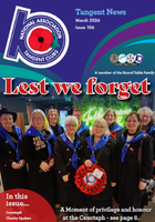 Tangent Magazine March 2026 Front Cover Image